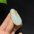 高品质新疆且末糖白玉悟道挂件（38.5g）