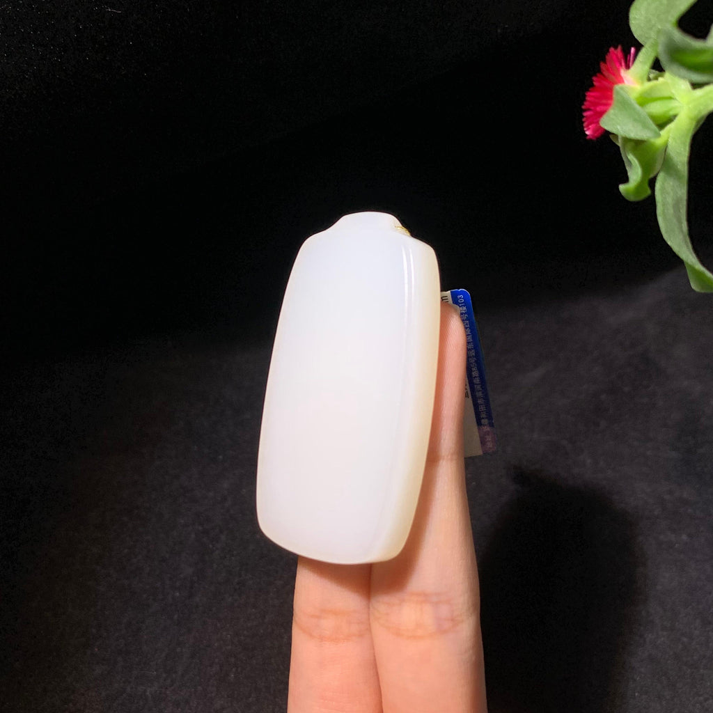 和田山料白玉平安无事牌（29.0g）
