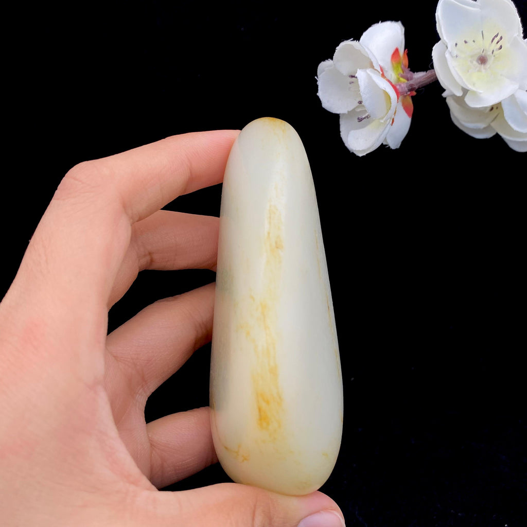 和田玉聚红皮籽料原石（270.8g）
