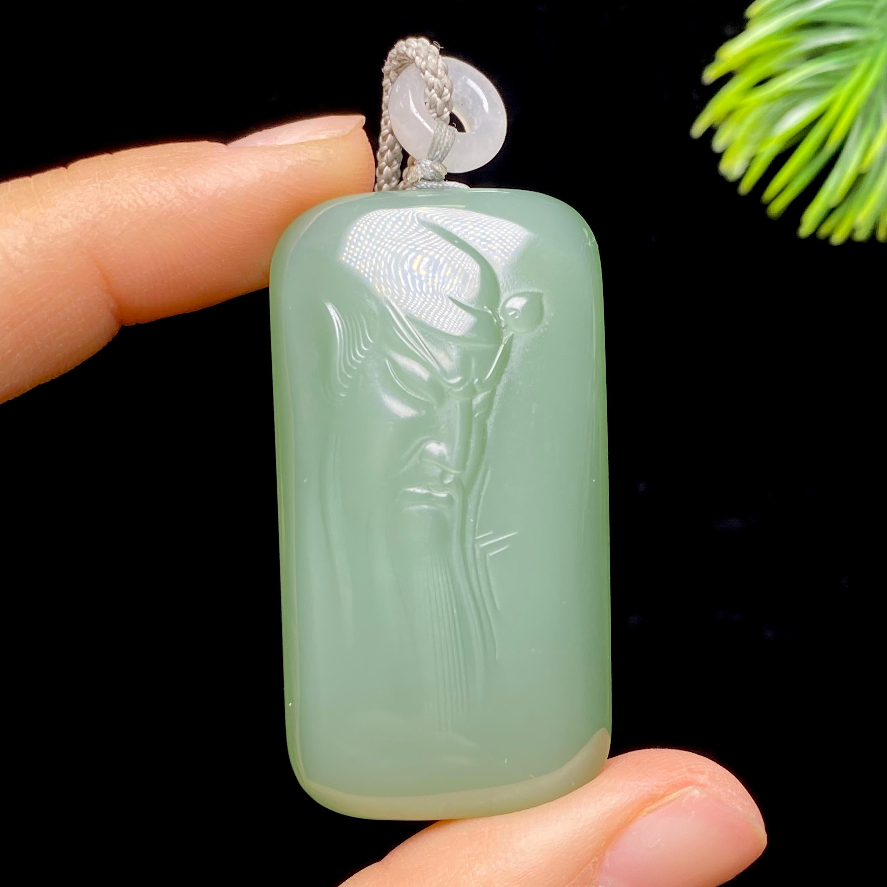 和田玉碧玉关公（26.2g）