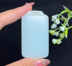 和田玉糖白平安无事牌（55.5g）