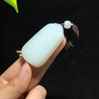 和田山料白玉无事牌挂件（40.0g）