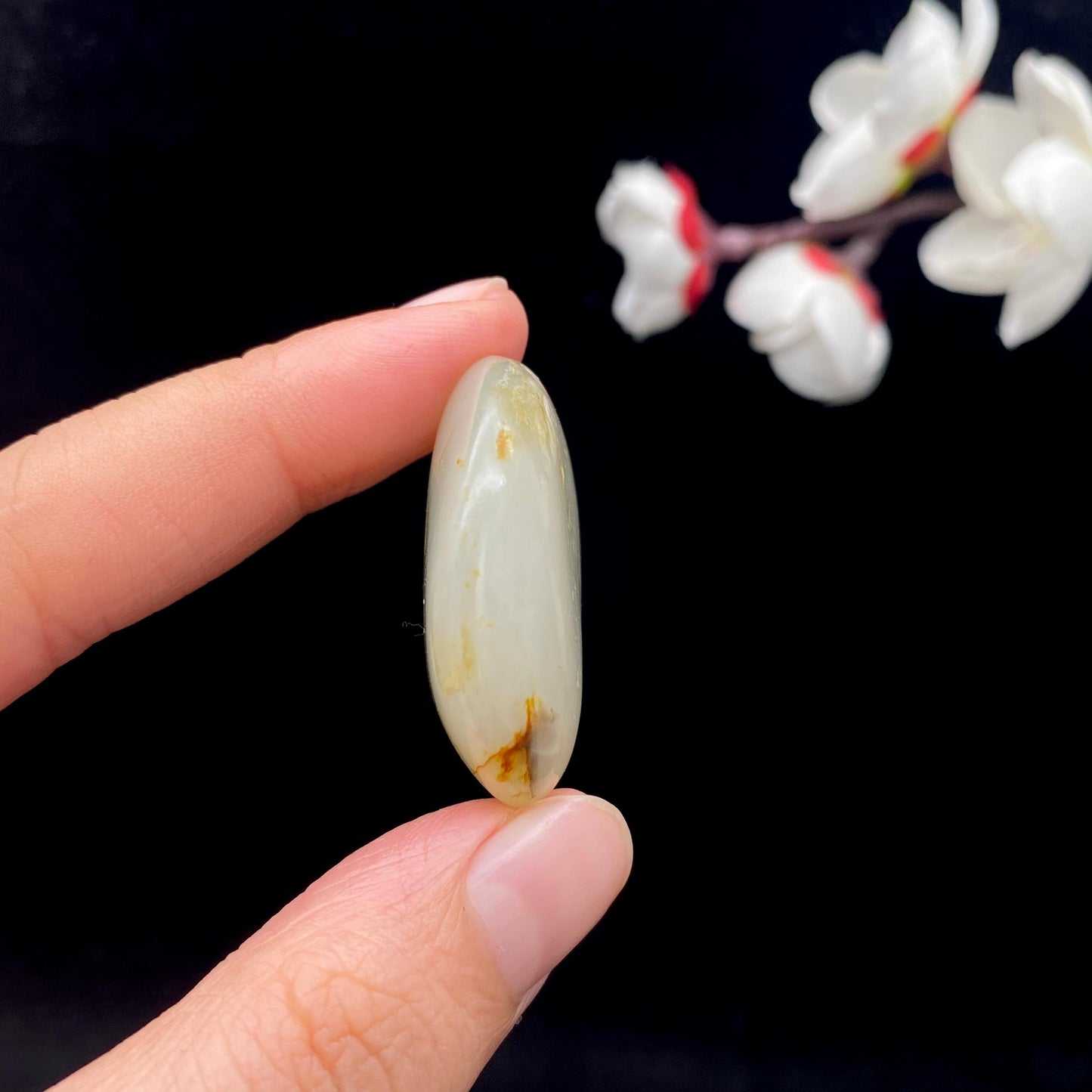 和田玉洒金皮籽料原石（18.2g）