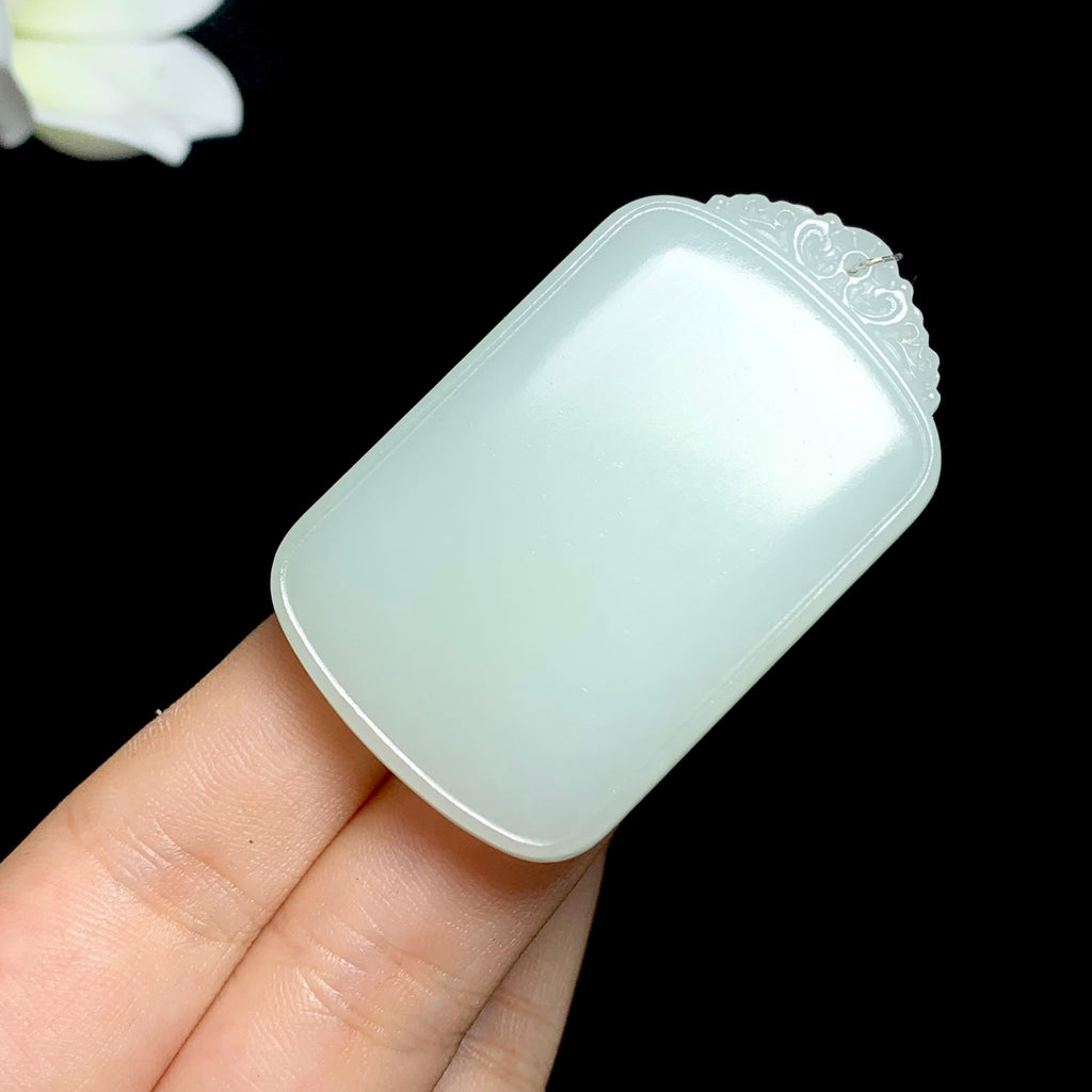 和田山料白玉无事牌（36.8g）