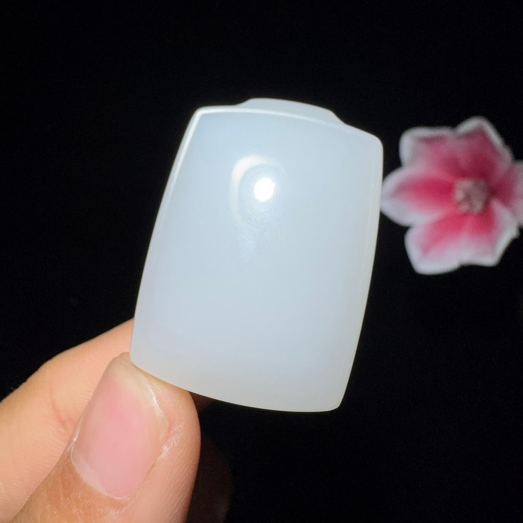 收藏级羊脂白玉平安无事牌（29.8g）