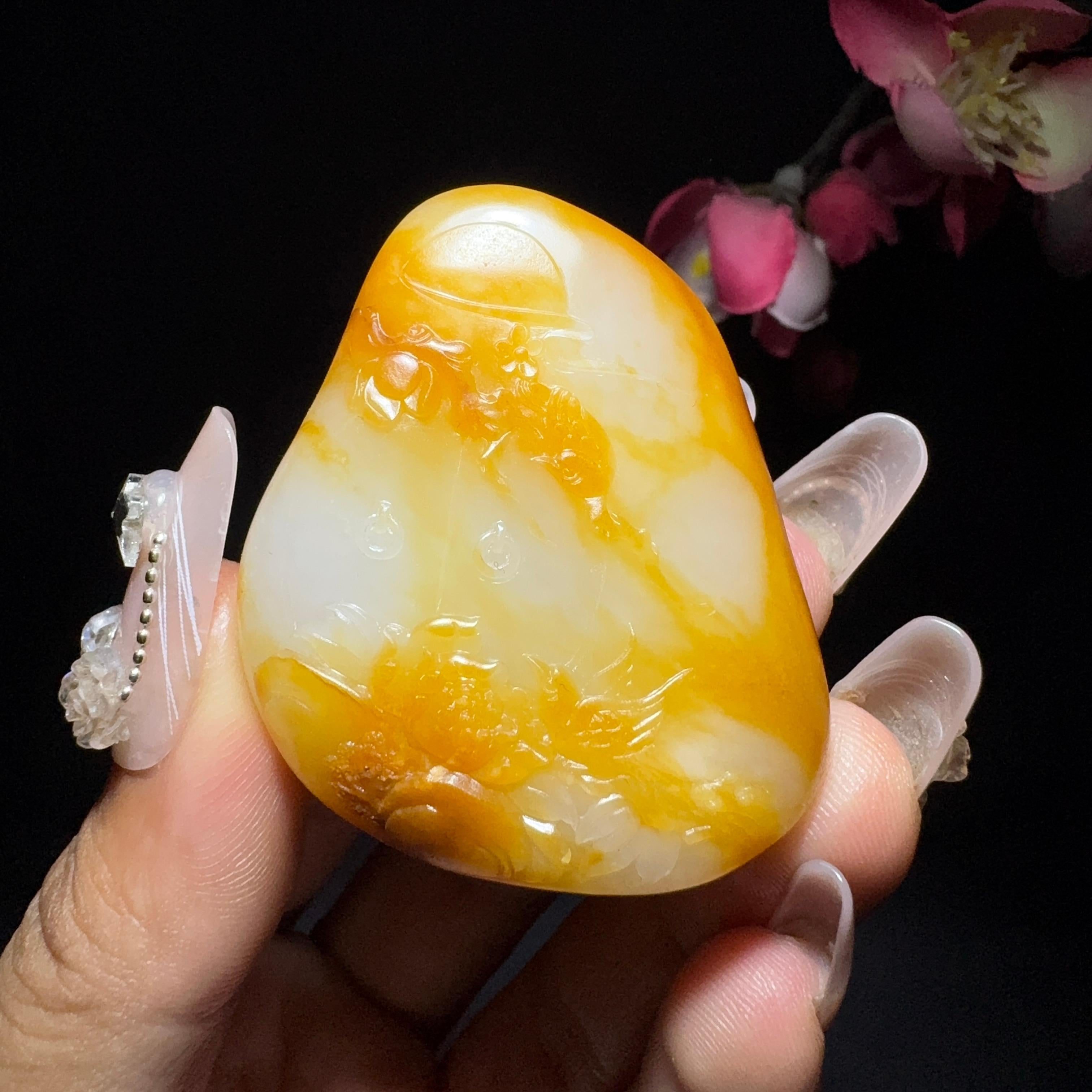 和田玉籽料挂件（49.3g）