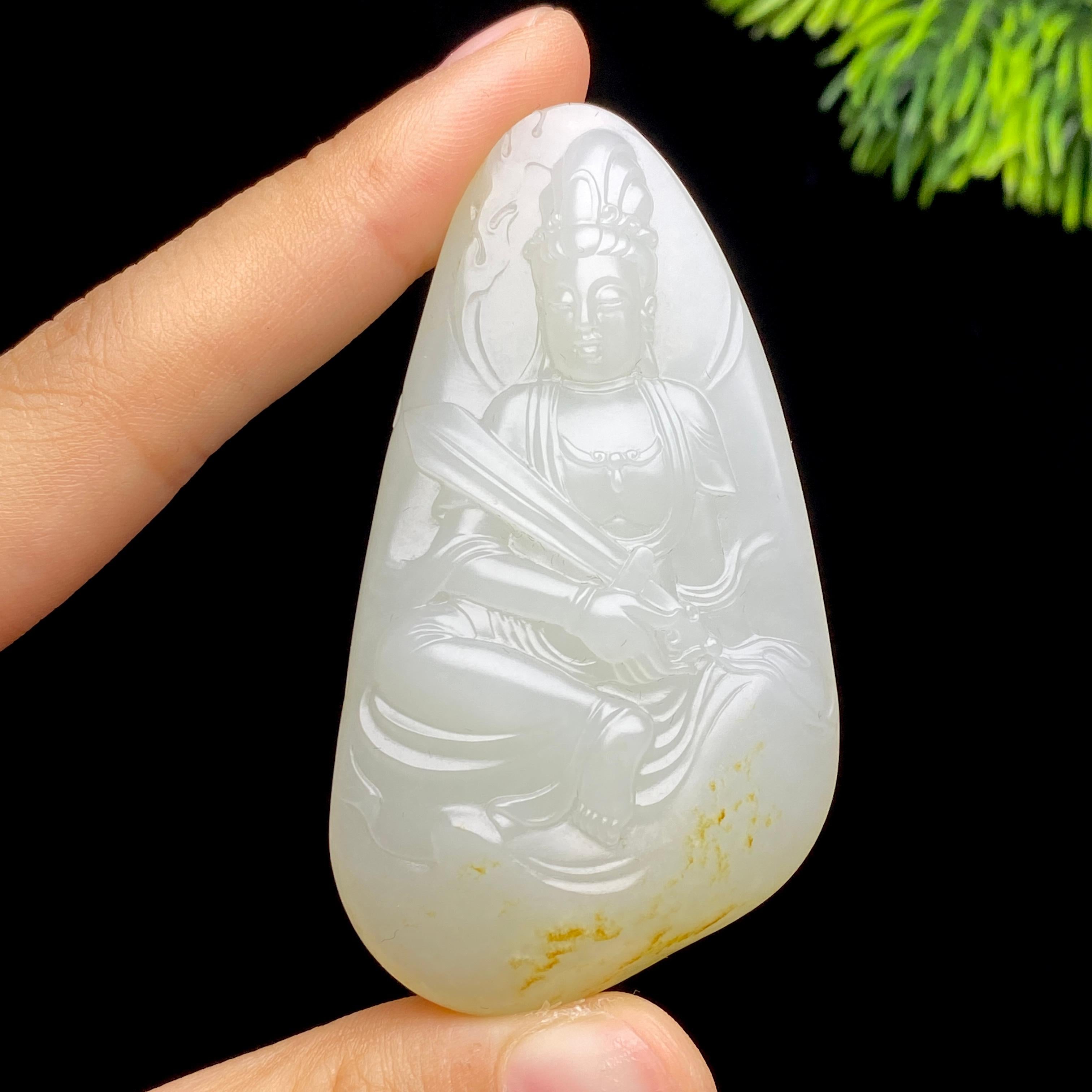 和田玉籽料虚空藏（48.8g）