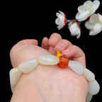 k和田玉黄皮精品手串】（32.6g）