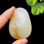 和田玉籽料观音（49.7g）