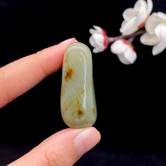 和田玉洒金皮籽料原石（26g）