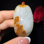 和田玉籽料挂件大日如来（57.8g）