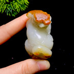 和田玉籽料貔貅把件（104.3g）