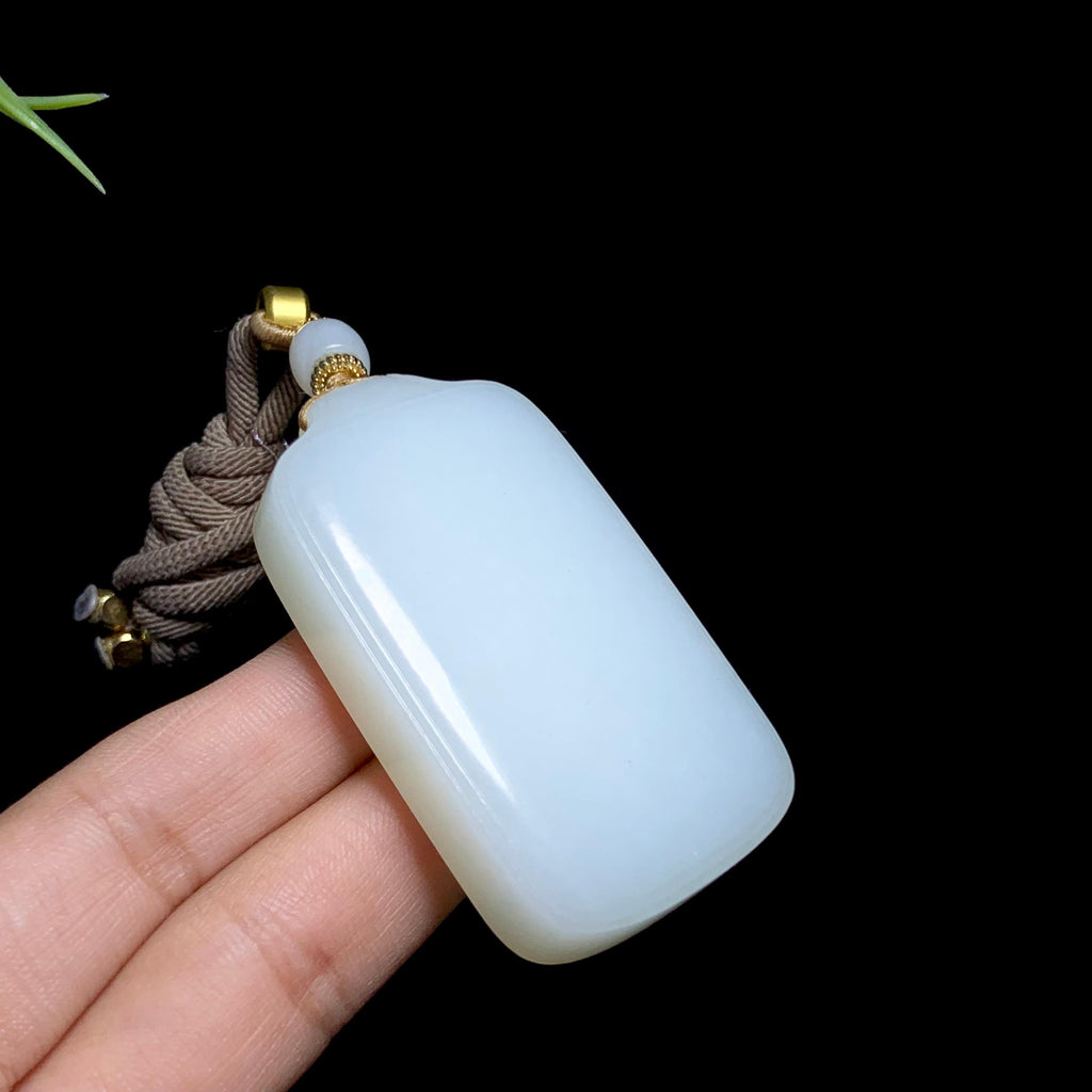 和田山料白玉无事牌（58.0g）