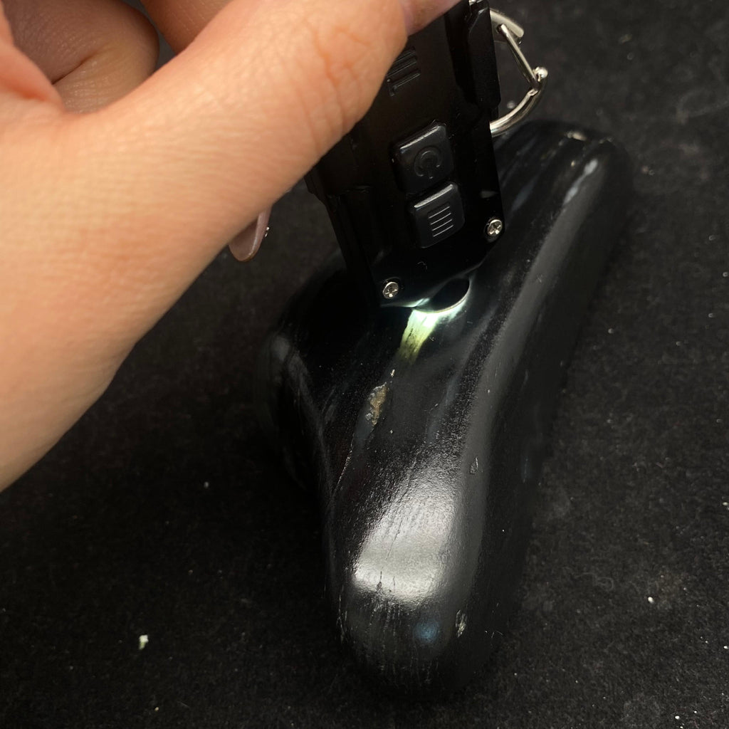 和田玉青花籽料原石（394.3g）