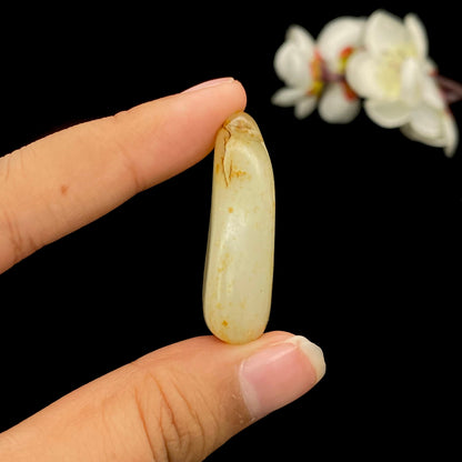 和田玉洒金皮籽料吊坠籽（15g）