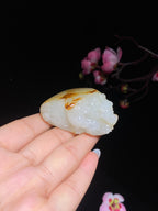 和田玉白玉籽料貔貅挂件（80.0g）