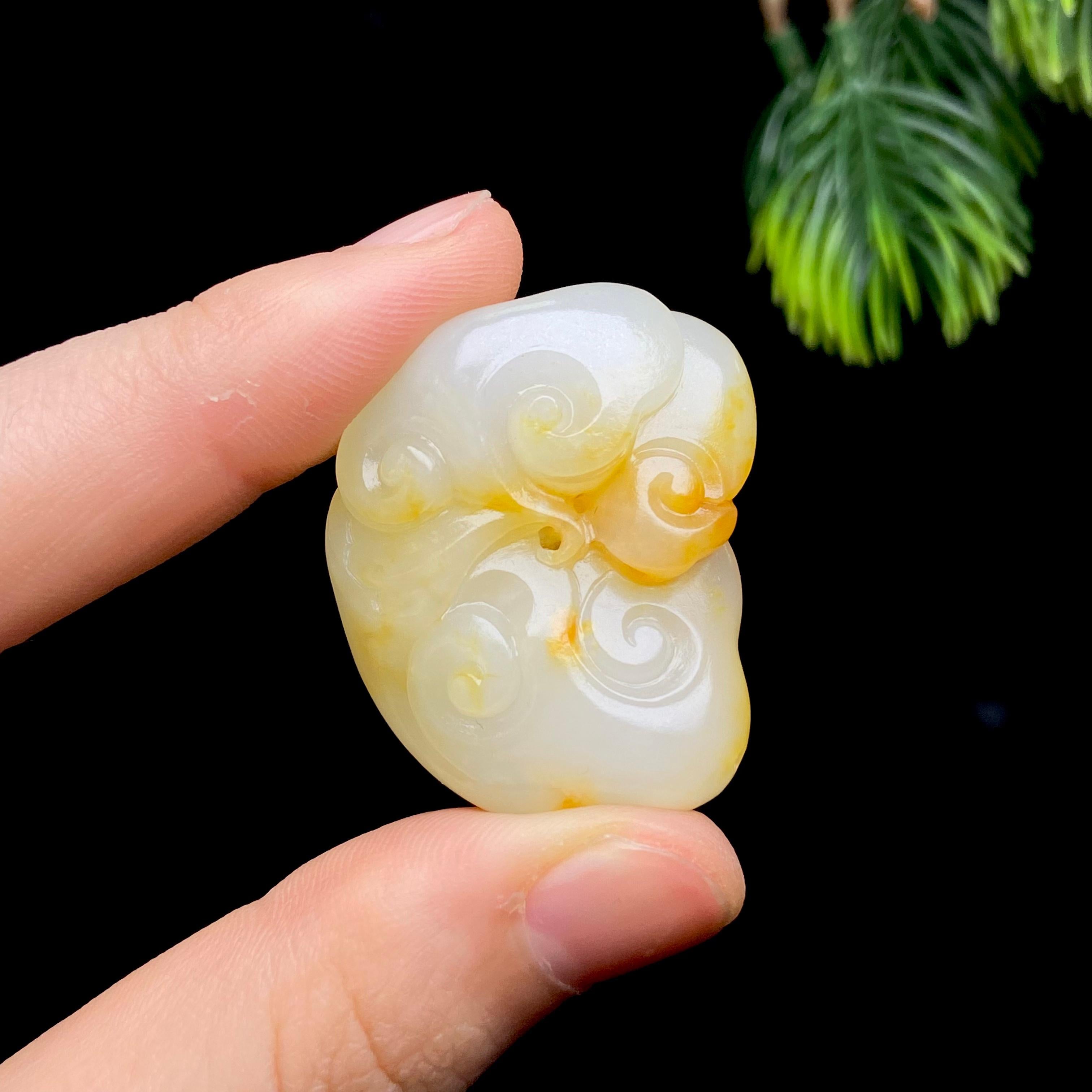 和田玉籽料如意（21.2g）