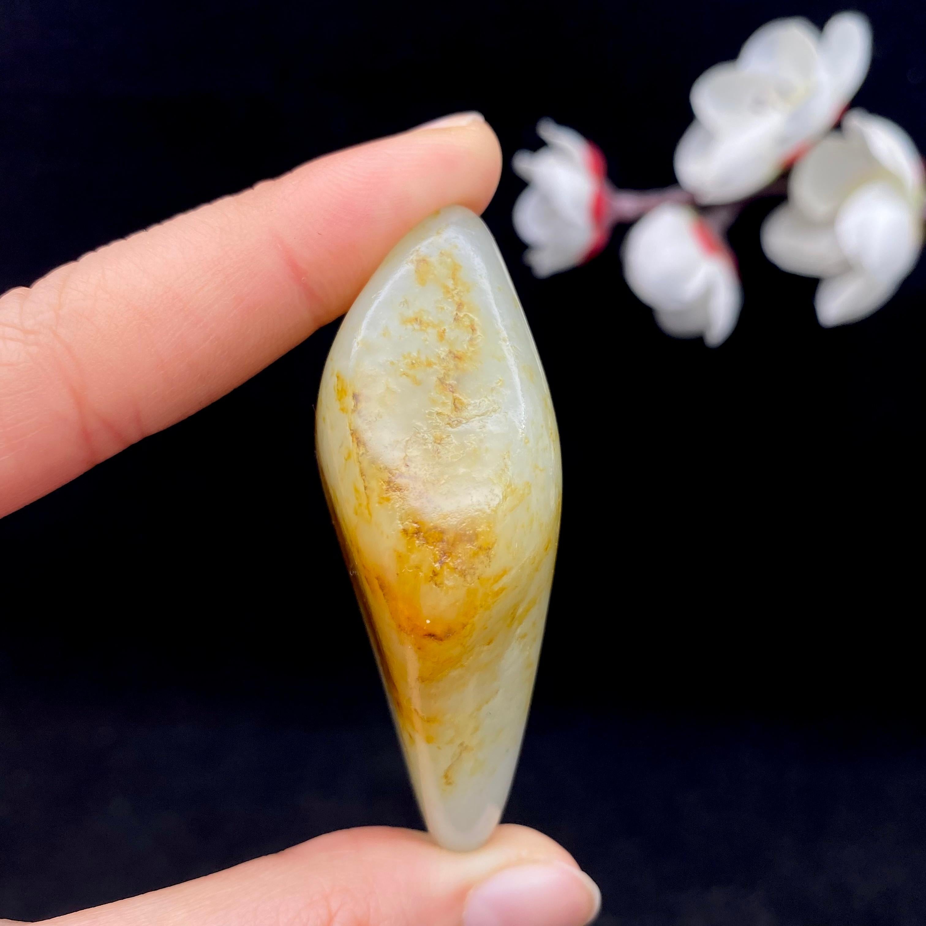 和田玉洒金皮籽料（53.6g）