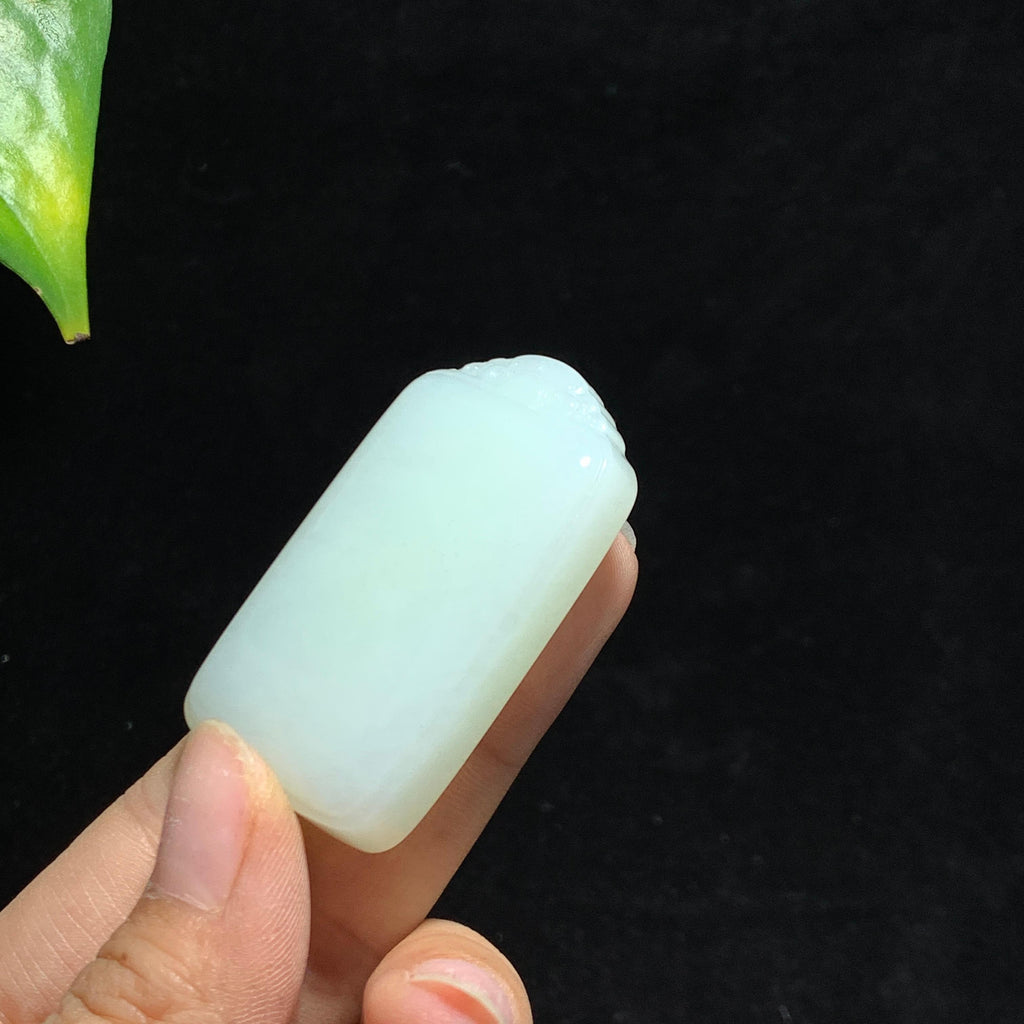 和田山料白玉无事牌挂件（37.2g）