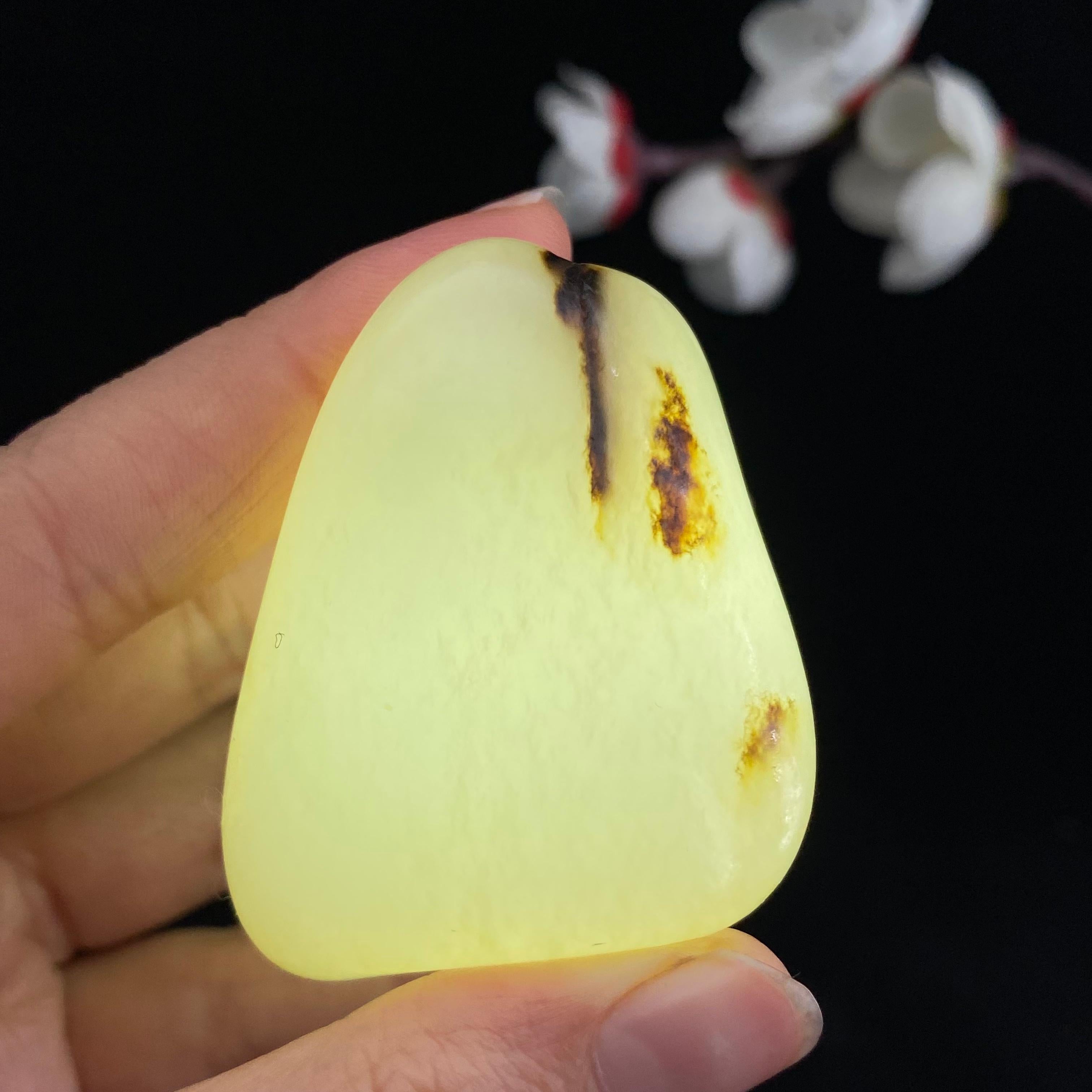 和田玉白玉籽料（70g）