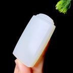 和田玉白玉无事牌（57.3g）