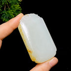 和田玉籽料无事牌（59.8g）