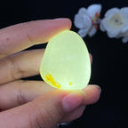 和田玉黄皮籽料挂件（25.8g）