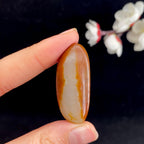 和田玉聚红皮籽料原石（12.1g）