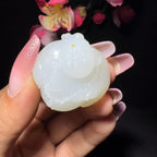 和田玉籽料挂件佛（28.8g）