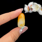 和田玉聚黄皮籽料吊坠籽（11.6g）