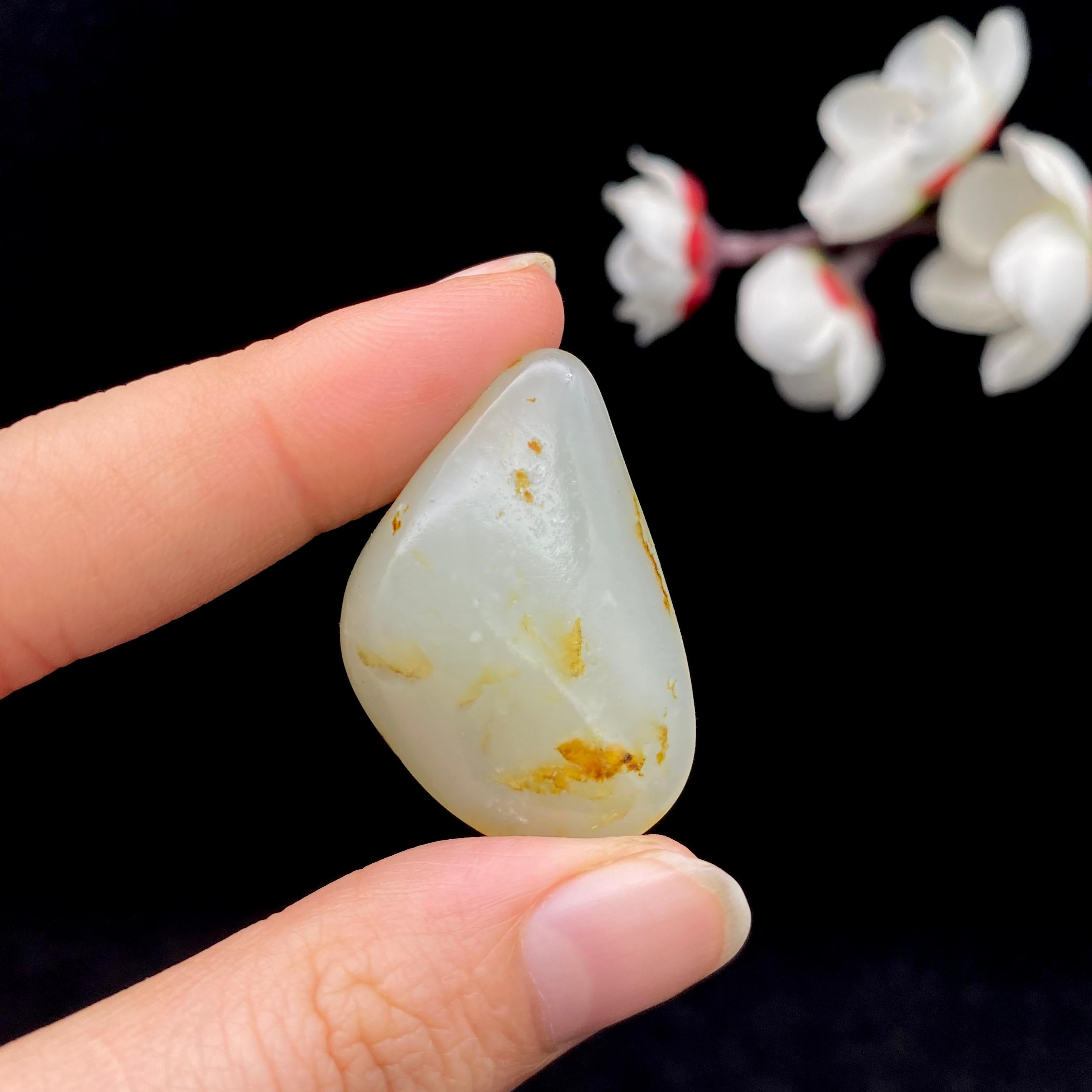 和田玉洒金皮籽料（11g）