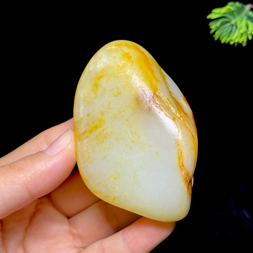 和田玉红皮籽料把件（150.6g）