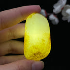 和田玉秋梨皮籽料挂件（33g）