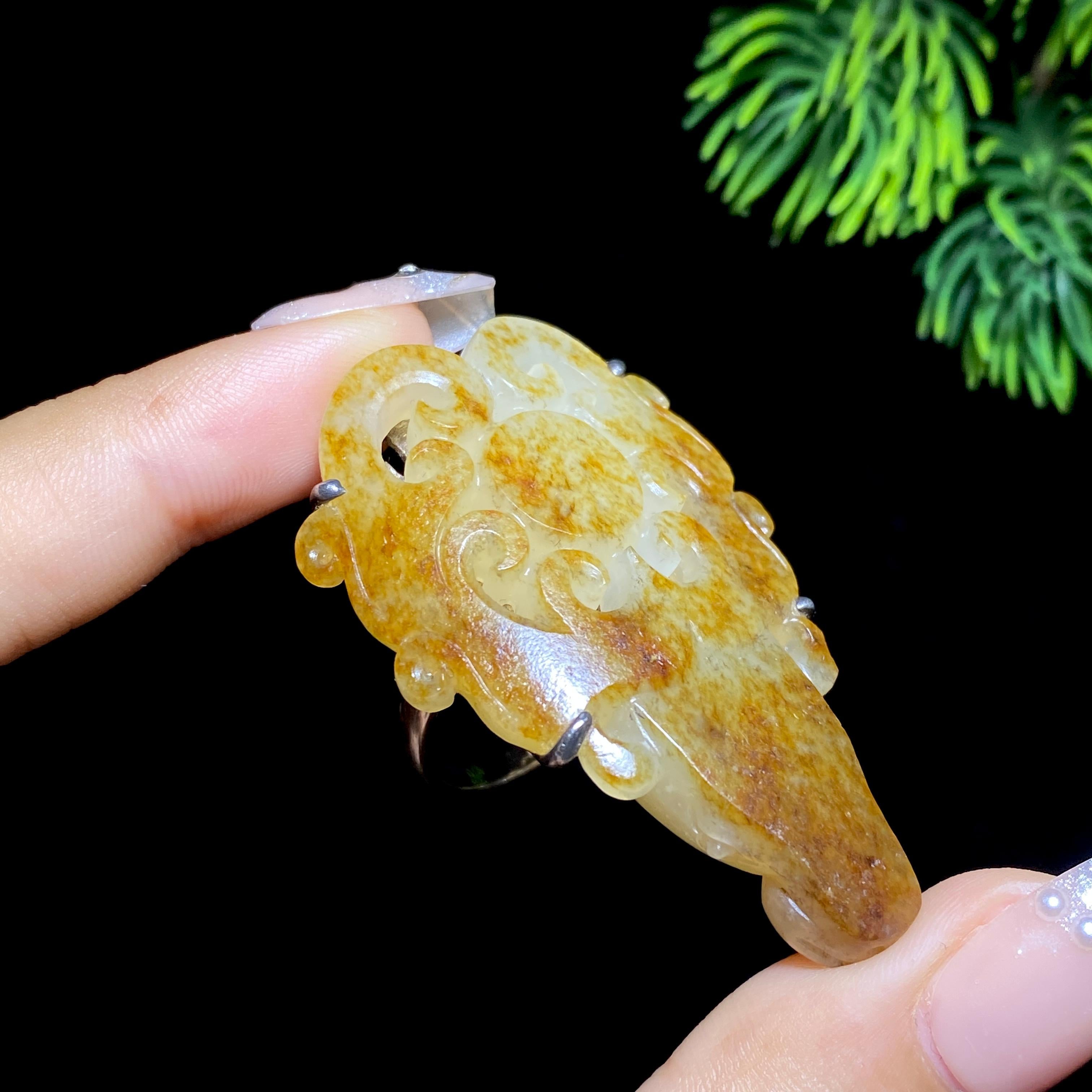 和田玉籽料一路长虹（23.4g）