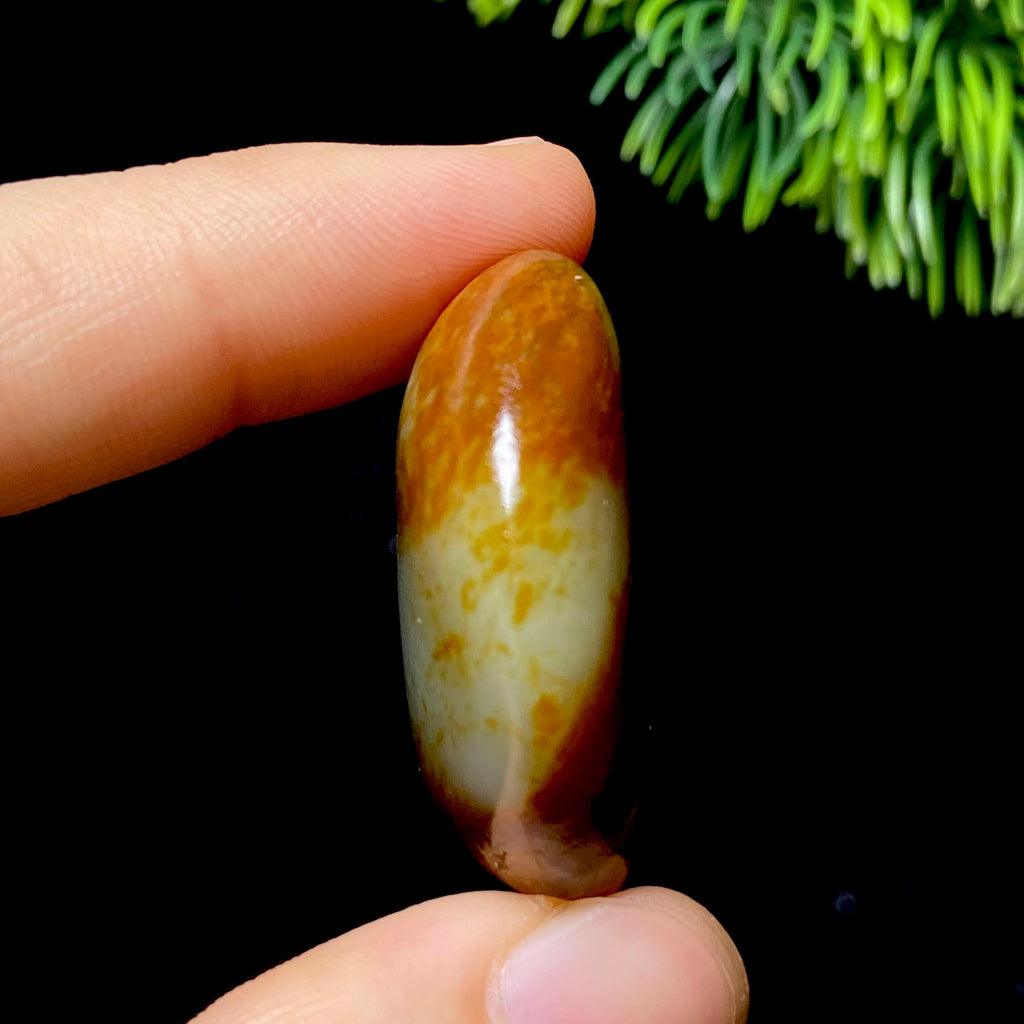 和田玉红皮籽料（21g）
