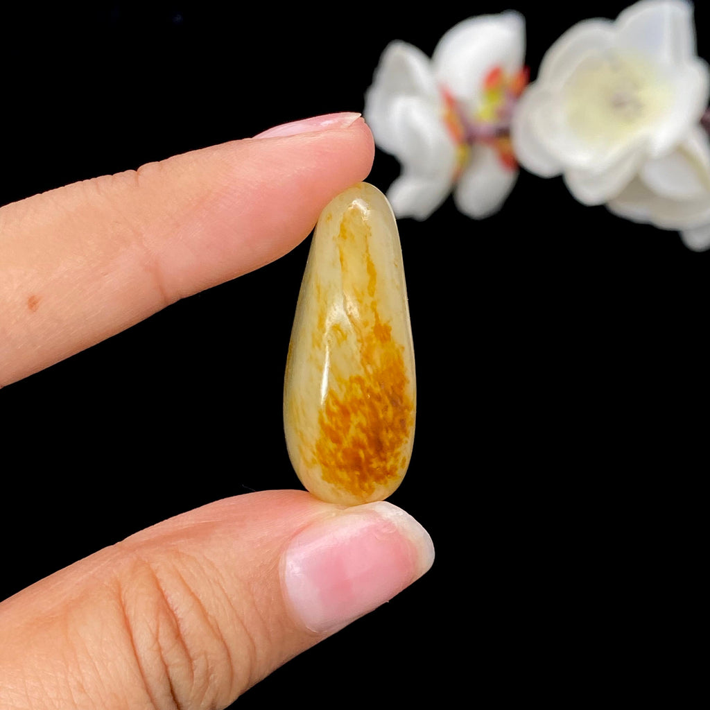和田玉洒金皮籽料吊坠籽（15.1g）