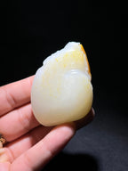 和田玉籽料龙（65.1g）