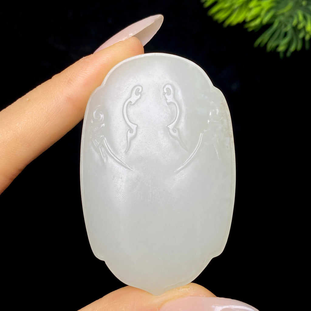 和田玉籽料无事牌（44.8g）
