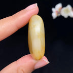 和田玉秋梨黄皮籽料挂件（19.6g）