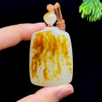 和田玉籽料无事牌（45.5g）