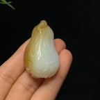 新疆且末糖白玉白菜挂件（23.7g）