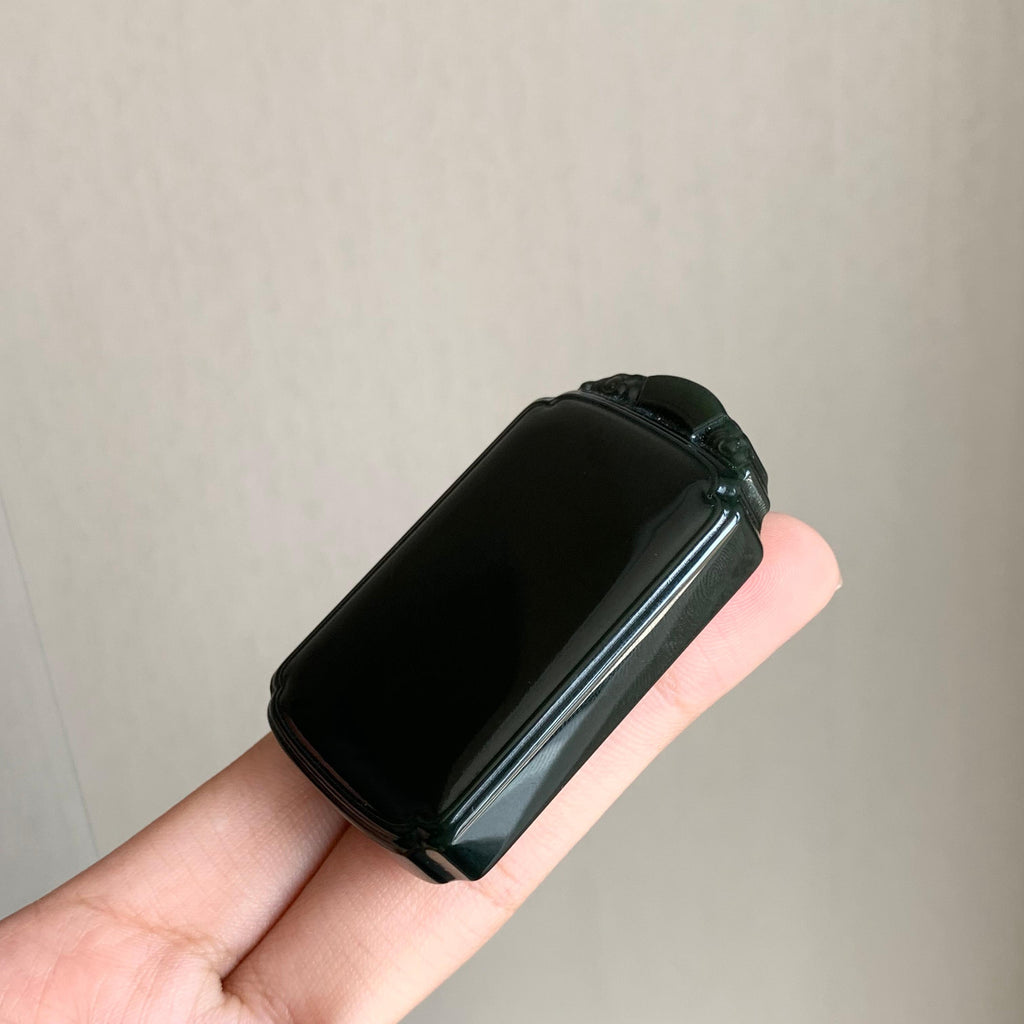 和田黑青平安无事牌（50.2g）