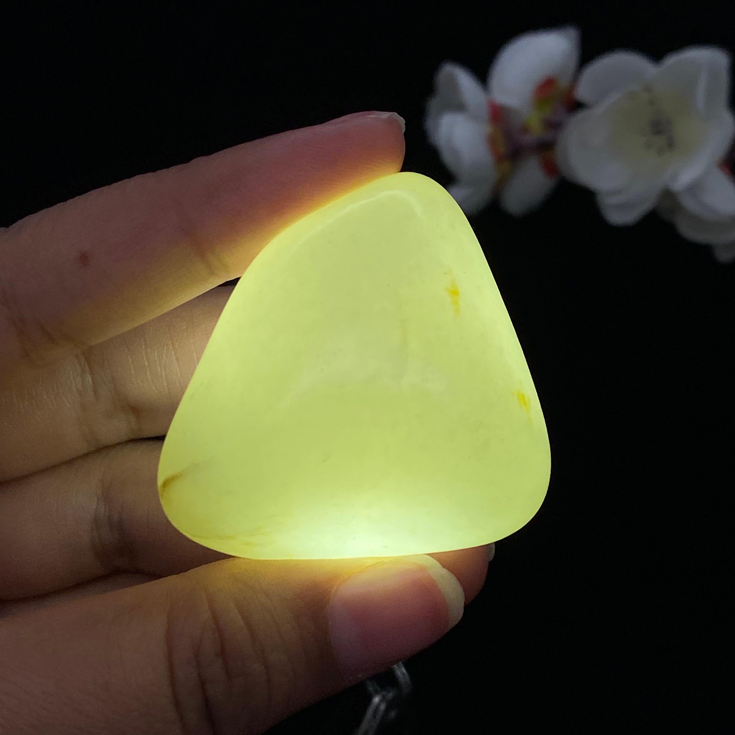 和田玉白玉籽料（55.1g）