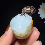 和田玉籽料收藏级挂件佛公（51.5g）