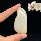 和田玉洒金皮籽料大挂件（56.3g）