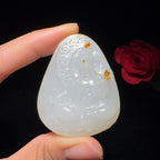 和田玉籽料观音（39.7g）