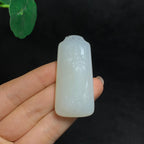 和田白玉山料站观音挂件（29.0g）