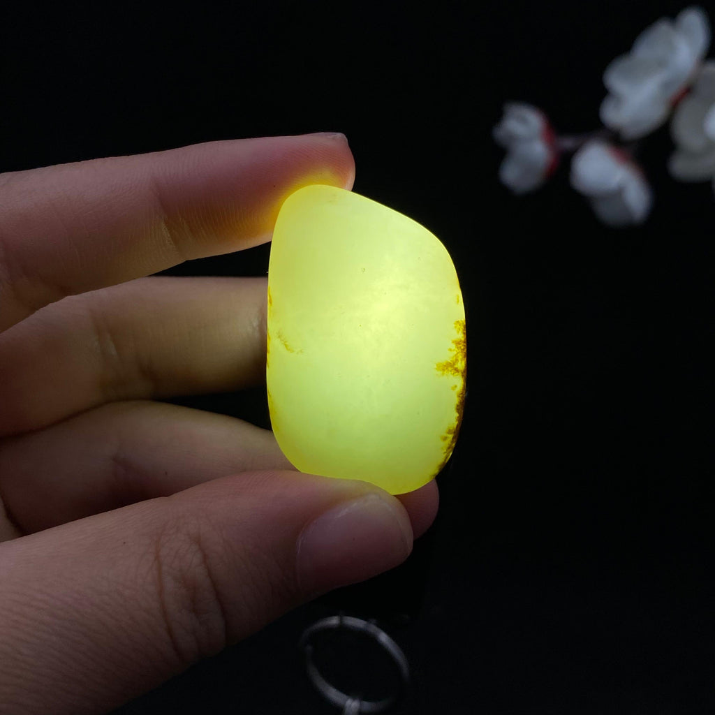 和田玉秋梨皮籽料挂件（14.5g）