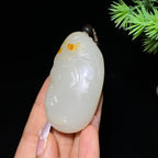 和田玉籽料喜事连连（51.5g）