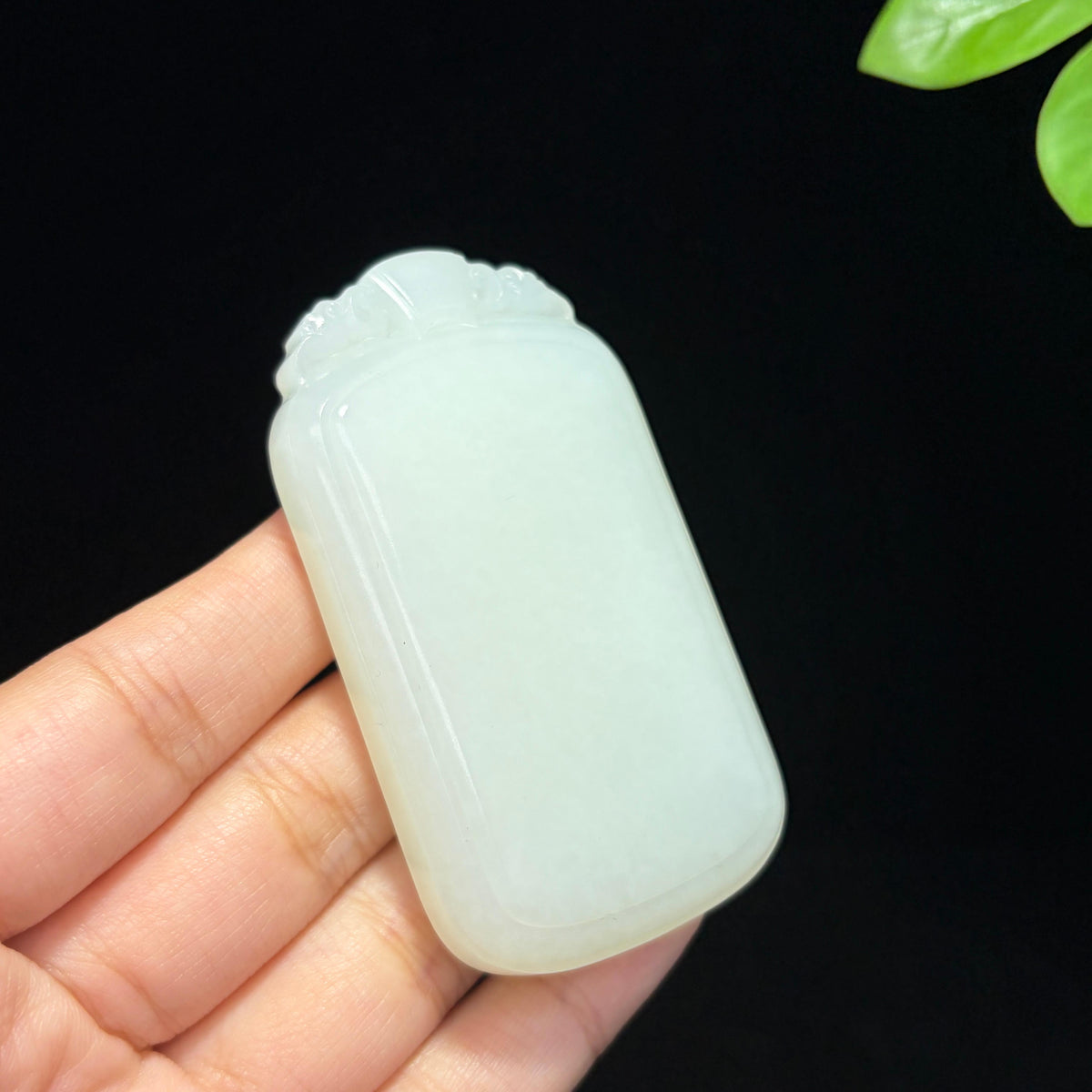 和田山料白玉无事牌挂件（67.4g）